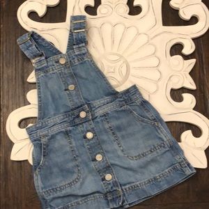 babyGap girls jean jumper